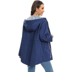 Women’s Waterproof Rain Jacket – Lightweight Outdoor Style - Noa