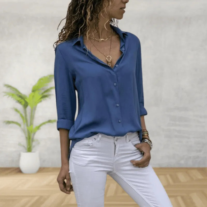 Women’s Classic Blouse – Casual Everyday Blouse – Anna