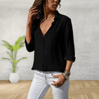 Women’s Classic Blouse – Casual Everyday Blouse – Anna