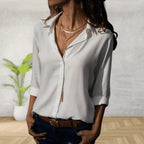 Women’s Classic Blouse – Casual Everyday Blouse – Anna