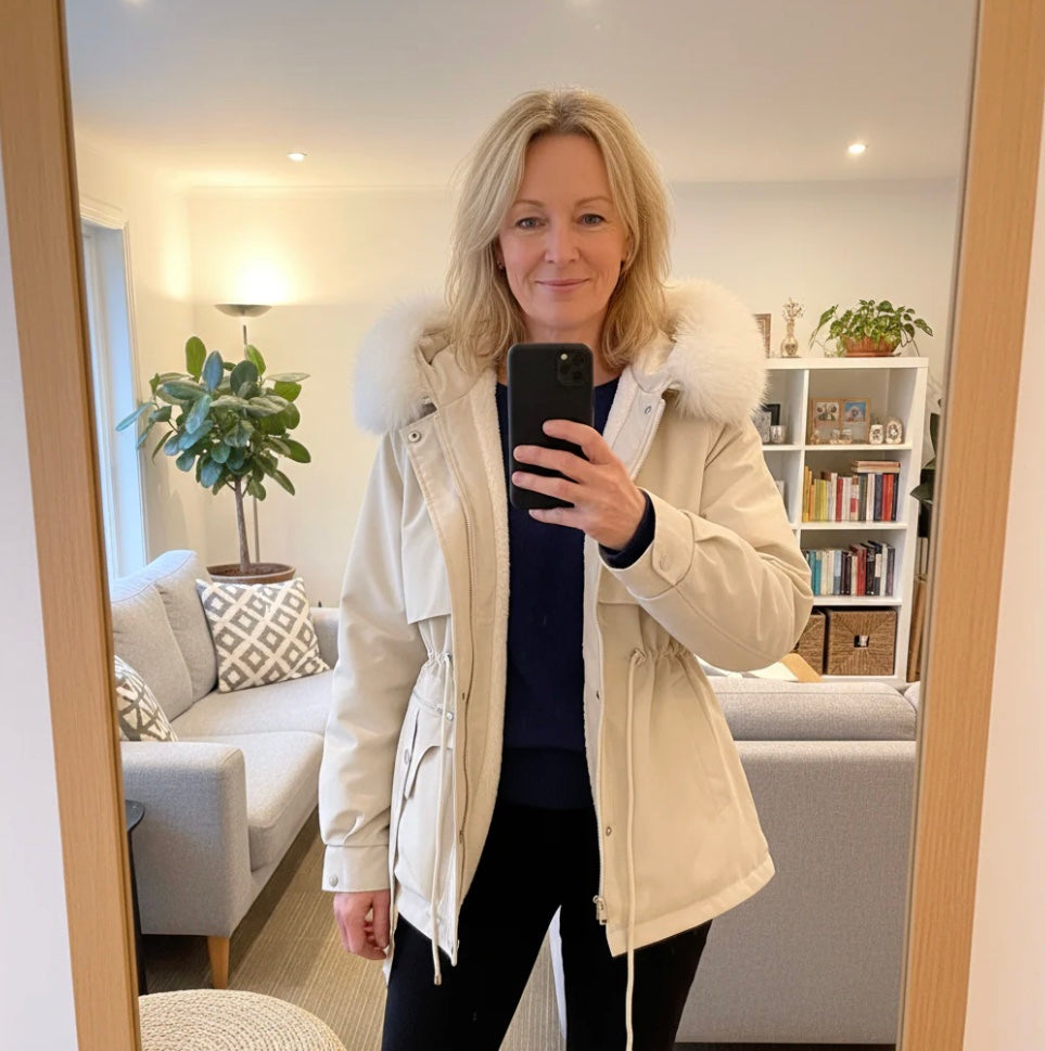 Women's Longline Winter Coat – Tailored Cold Weather Overcoat