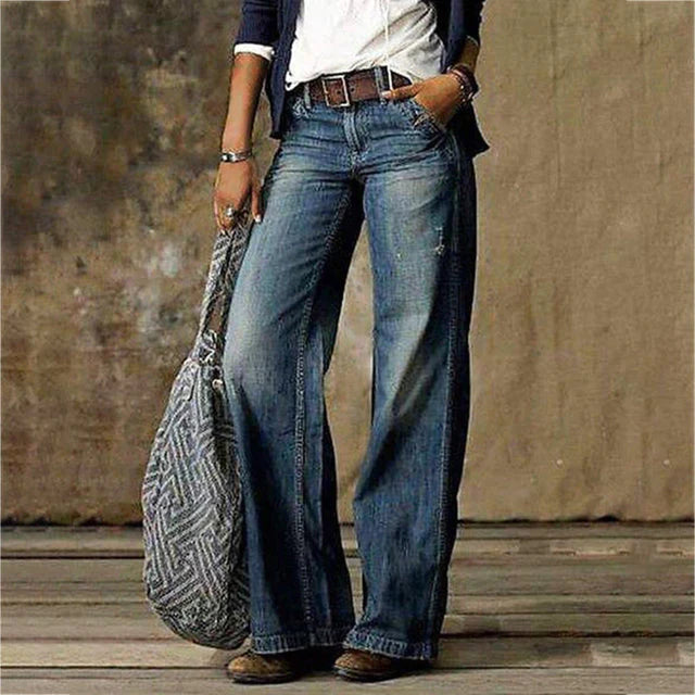 Women's Wide Leg Pants – Relaxed Everyday Dress Pants