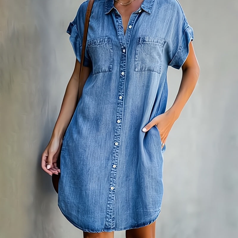 Women's Casual Midi Dress – Summer Everyday Dress – Blair