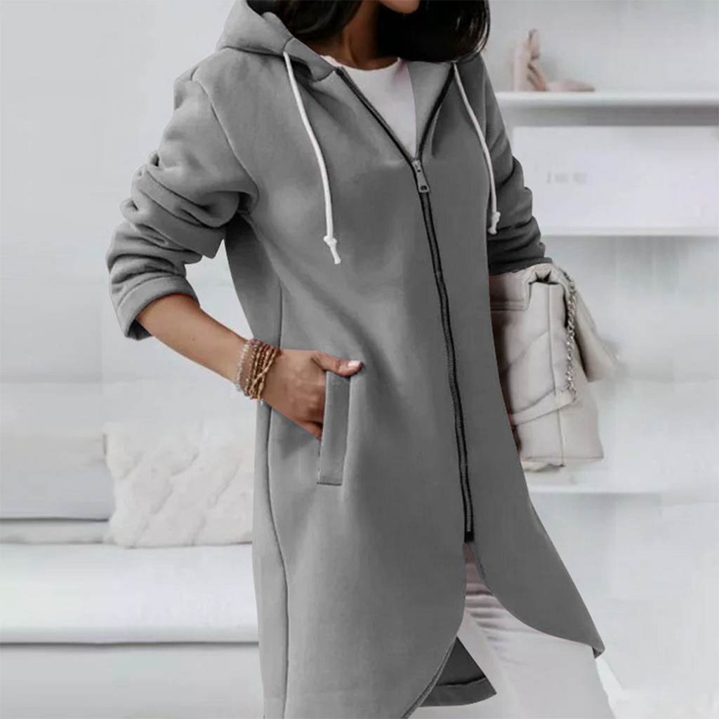Women's Plush Winter Cardigan – Relaxed Long Sleeve Cozy Cardigan