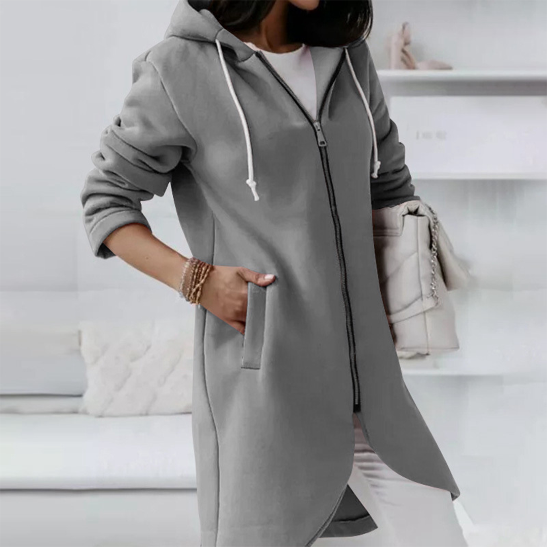 Women's Plush Winter Cardigan – Relaxed Long Sleeve Cozy Cardigan