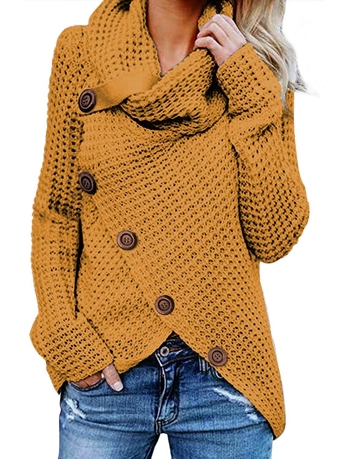Women's Everyday Long Sleeve Cardigan – Relaxed Cozy Layering Cardigan