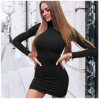 Women's Black Cocktail Dress – Classic Evening Party Dress
