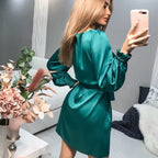Women's Classic Evening Dress – Sleek Formal Occasion Dress
