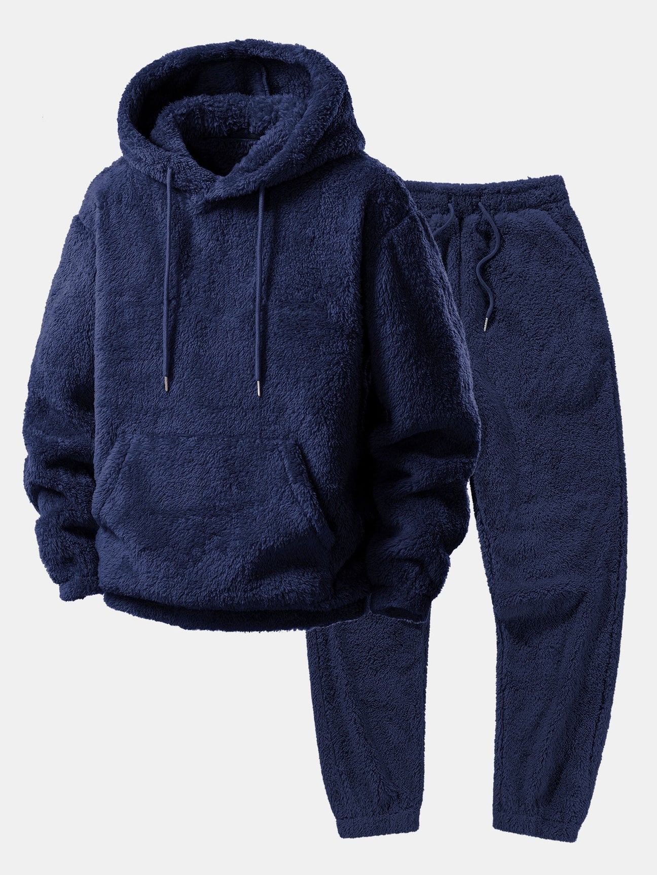 Women's Teddy Hoodie Set – Jogger Lounge Set