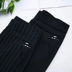 Women's Slim Fit Dress Trousers – Stretch Tailored Day-to-Evening Pants