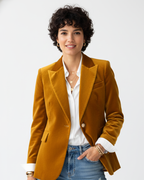 Women's Velvet Blazer – Party Occasion Blazer – Haydee