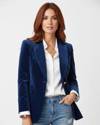 Women's Velvet Blazer – Party Occasion Blazer – Haydee
