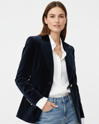 Women's Velvet Blazer – Party Occasion Blazer – Haydee