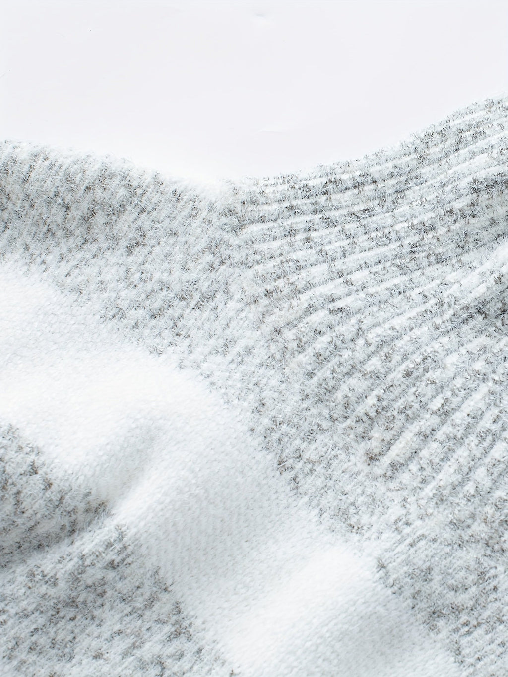 Women's Striped High Neck Sweater – Long Sleeve Turtleneck Pullover Sweater