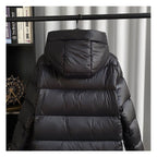 Women's Hooded Puffer Jacket – Lightweight Quilted Winter Coat