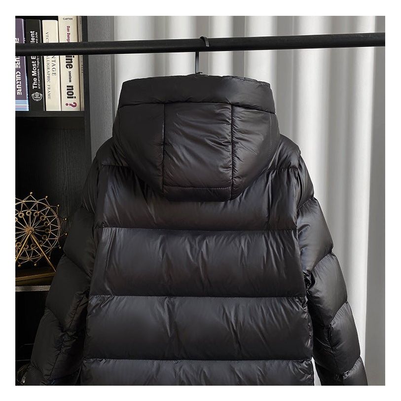Women's Hooded Puffer Jacket – Lightweight Quilted Winter Coat