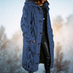 Women's Relaxed Open Front Cardigan – Soft Long Sleeve Knit Layering Cardigan