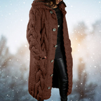 Women's Relaxed Open Front Cardigan – Soft Long Sleeve Knit Layering Cardigan