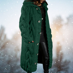 Women's Relaxed Open Front Cardigan – Soft Long Sleeve Knit Layering Cardigan