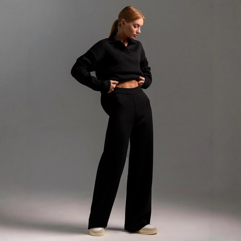 Women's Luxury Lounge Set – Soft Knit Set