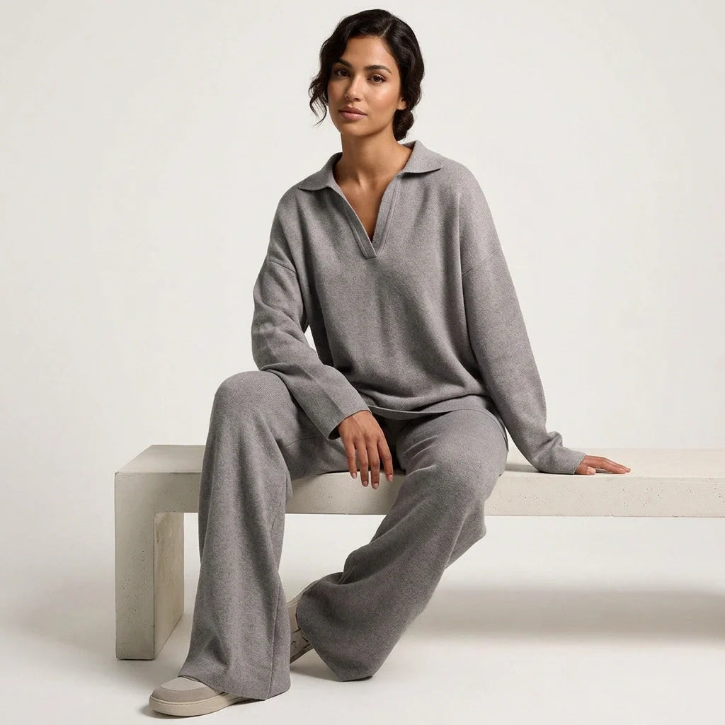 Women's Luxury Lounge Set – Soft Knit Set