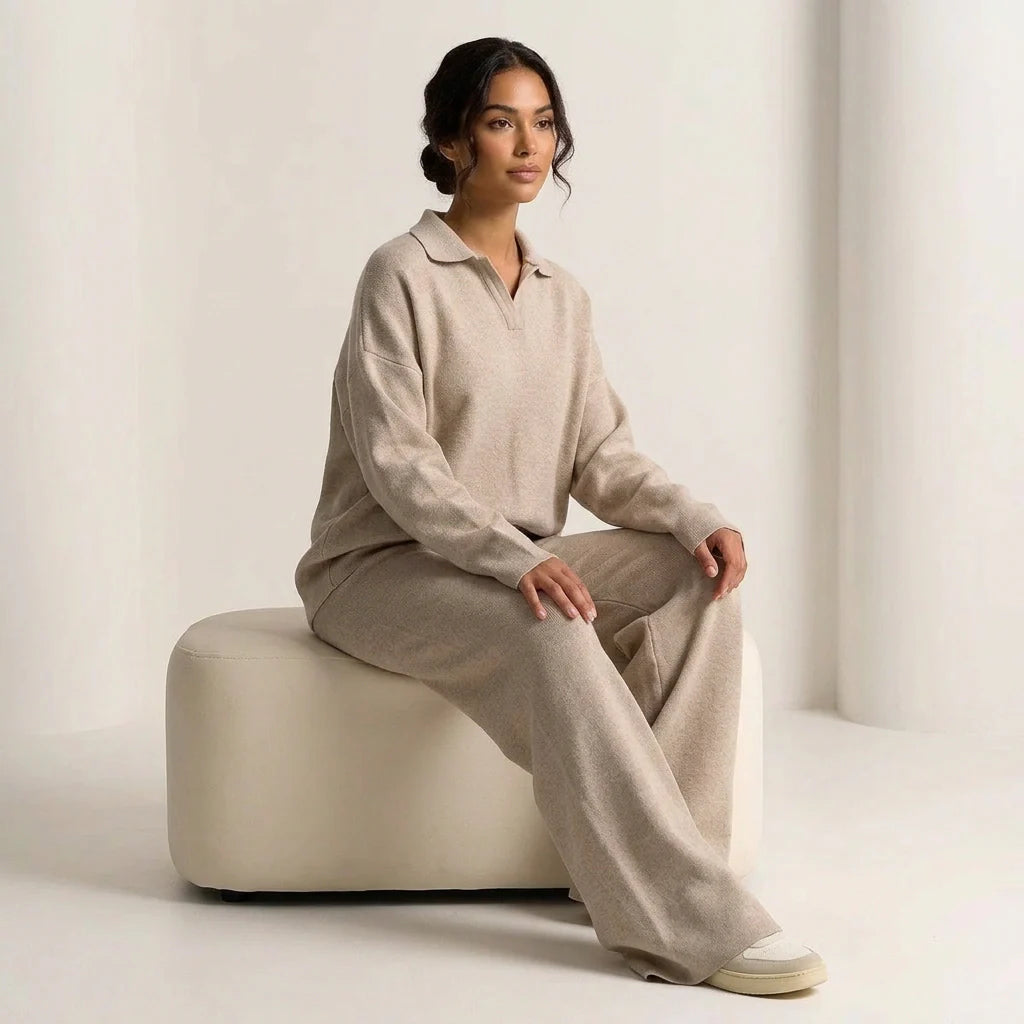 Women's Luxury Lounge Set – Soft Knit Set