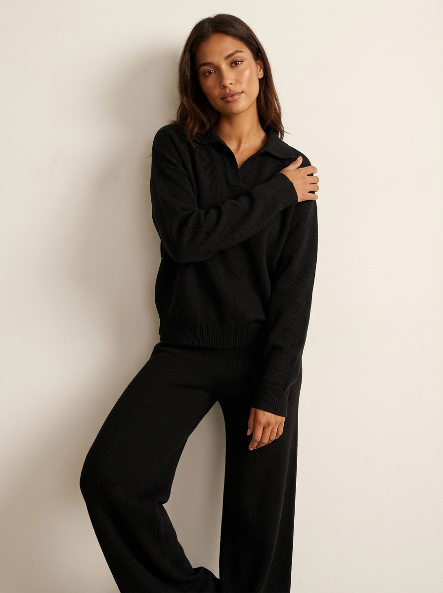 Women's Luxury Lounge Set – Soft Knit Set