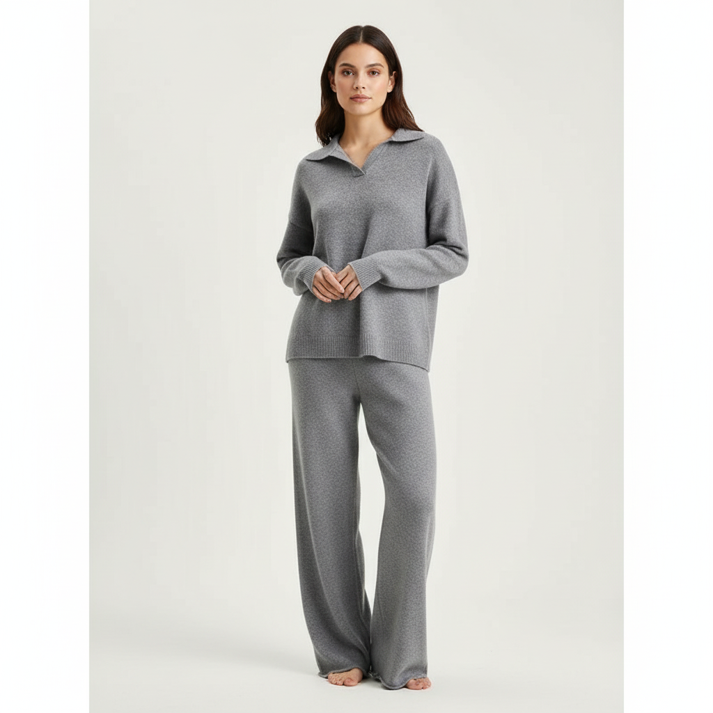 Women's Luxury Lounge Set – Soft Knit Set