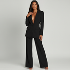 Women's Tailored Pants Suit – Modern Blazer Set