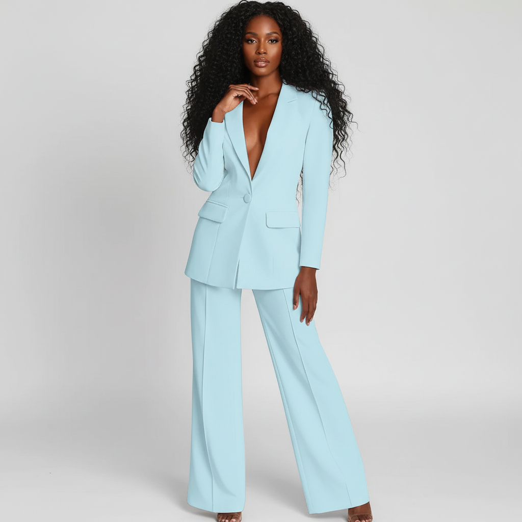 Women's Tailored Pants Suit – Modern Blazer Set