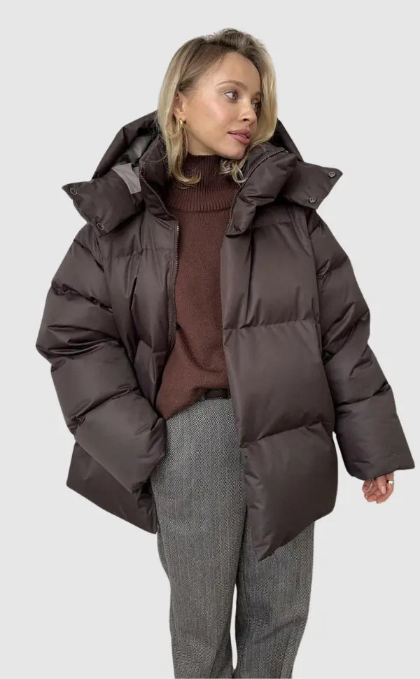 Women's Heated Puffer Jacket – Lightweight Quilted Jacket