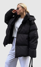 Women's Heated Puffer Jacket – Lightweight Quilted Jacket