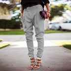 Women's High Waist Elastic Pants – Stretch Everyday Casual Trousers