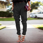 Women's High Waist Elastic Pants – Stretch Everyday Casual Trousers