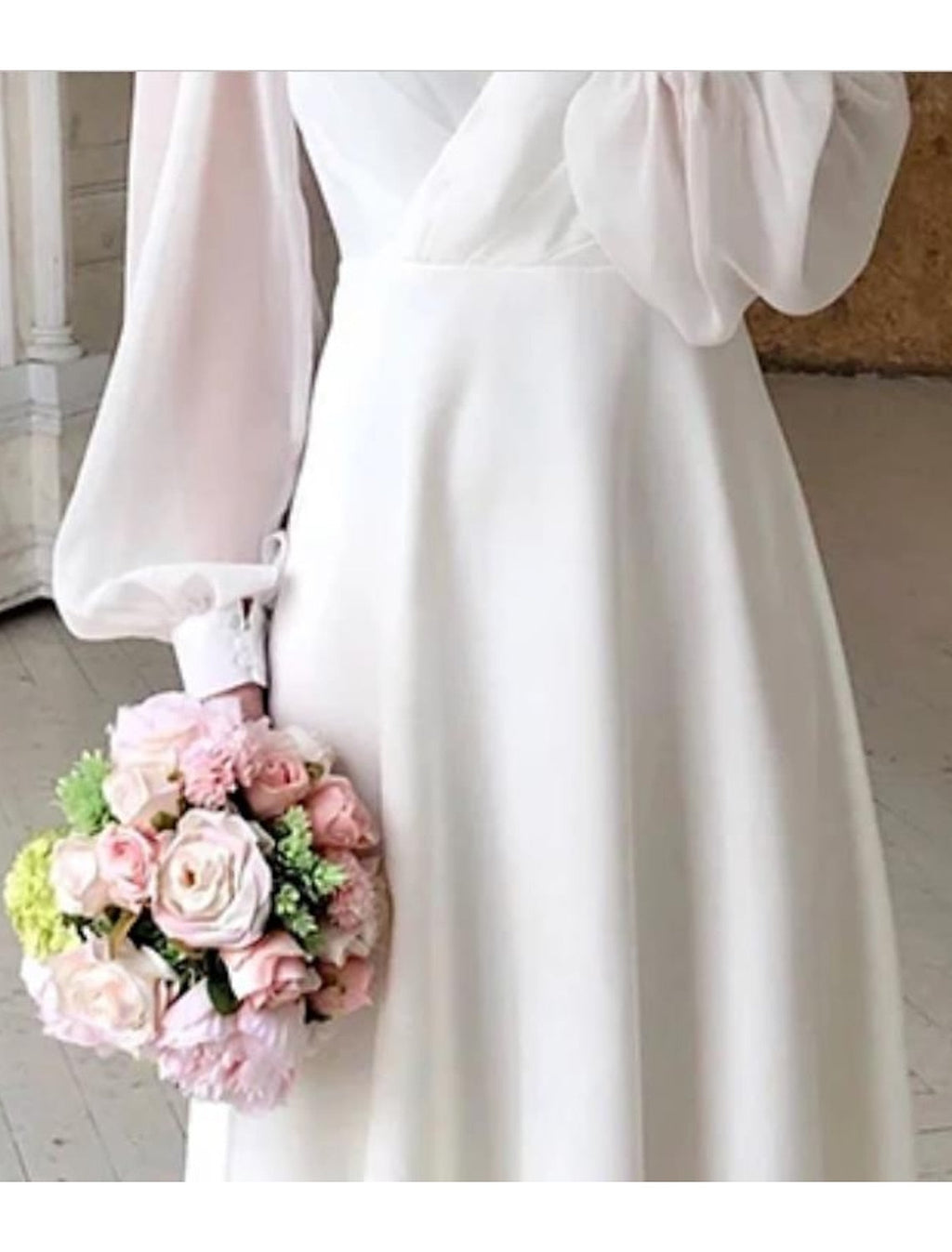 Women's Maxi Dress – Long Sleeve Flowing Dress – Elaria