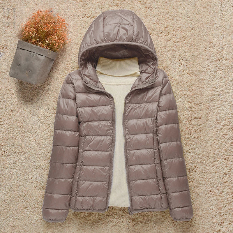 Women's Ultra-Light Puffer Jacket – Packable Quilted Winter Jacket