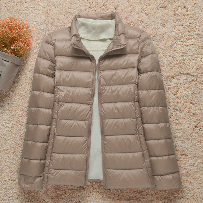 Women's Ultra-Light Puffer Jacket – Packable Quilted Winter Jacket