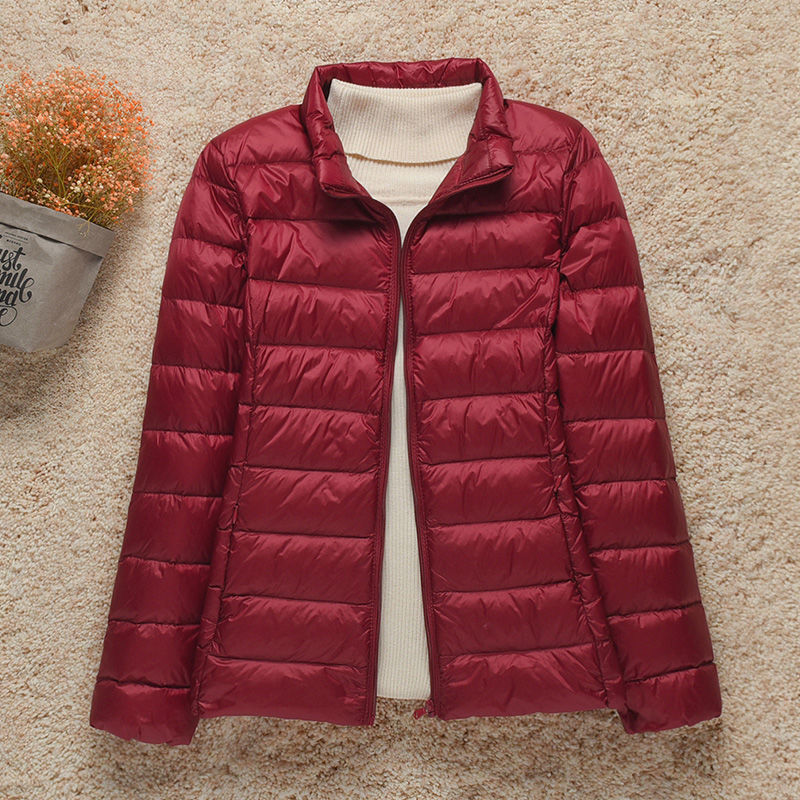 Women's Ultra-Light Puffer Jacket – Packable Quilted Winter Jacket