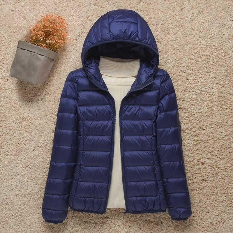 Women's Ultra-Light Puffer Jacket – Packable Quilted Winter Jacket