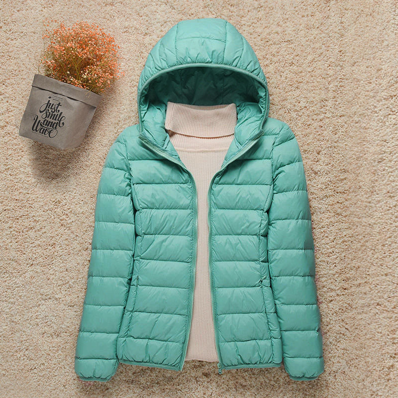 Women's Ultra-Light Puffer Jacket – Packable Quilted Winter Jacket