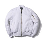 Women's Flight Bomber Jacket – Classic MA-1 Zip Front Jacket