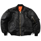 Women's Flight Bomber Jacket – Classic MA-1 Zip Front Jacket