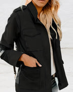 Women's Utility Jacket – Lightweight Casual Jacket – Nora