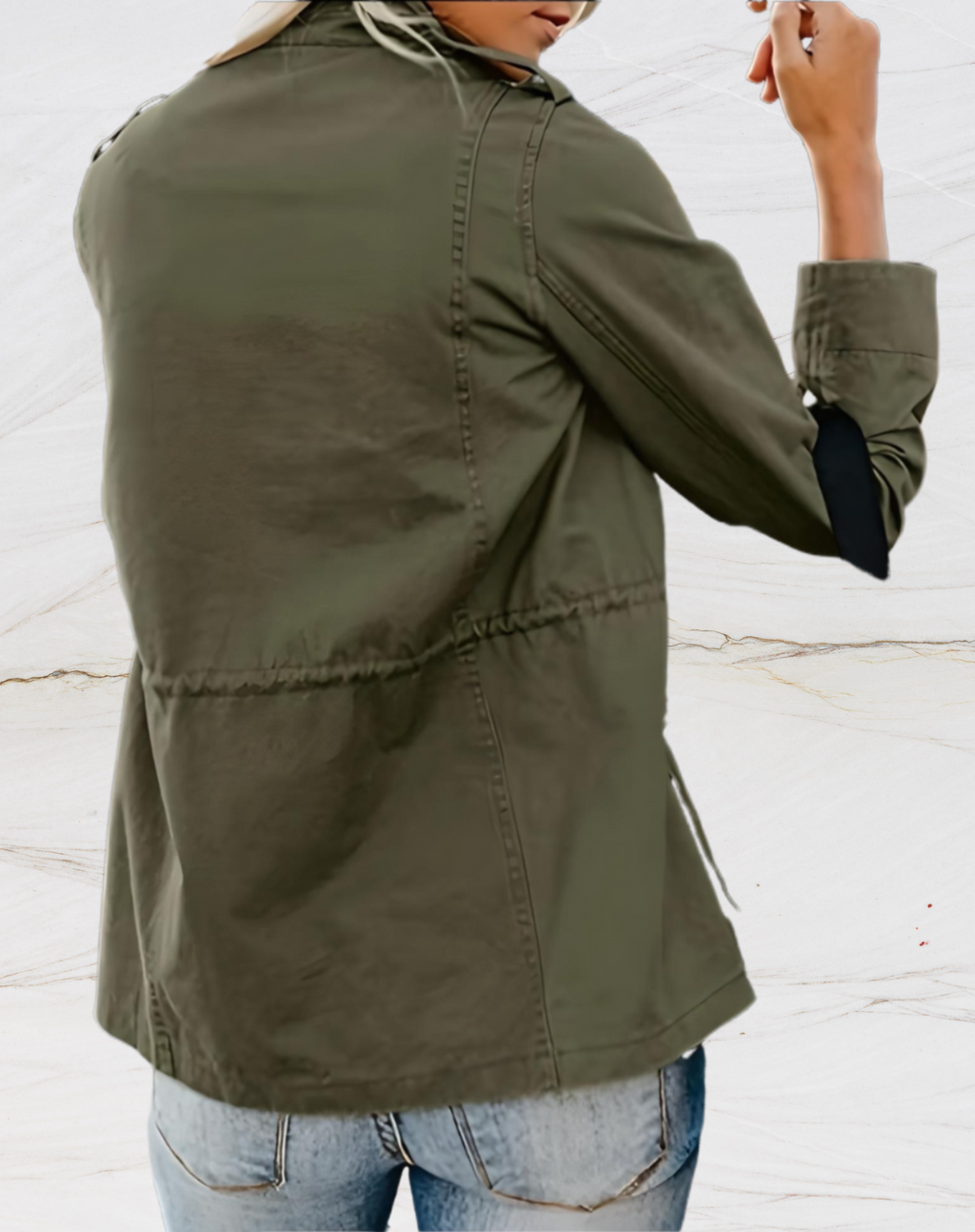 Women's Utility Jacket – Lightweight Casual Jacket – Nora