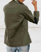 Women's Utility Jacket – Lightweight Casual Jacket – Nora