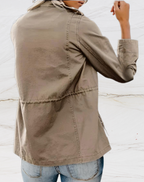 Women's Utility Jacket – Lightweight Casual Jacket – Nora