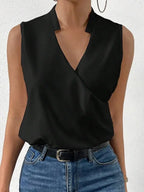 Women's V-Neck Tank Top – Sleeveless Summer Top