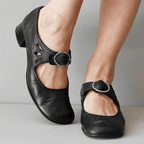 Women's Orthopedic Faux Leather Sandals – Arch Support Walking Sandals