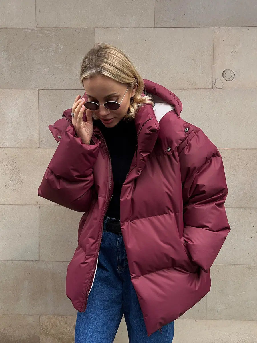 Women's Heated Puffer Jacket – Lightweight Quilted Jacket