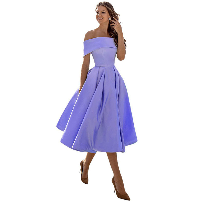 Women's Strapless Evening Maxi Dress – Fitted Formal Cocktail Dress